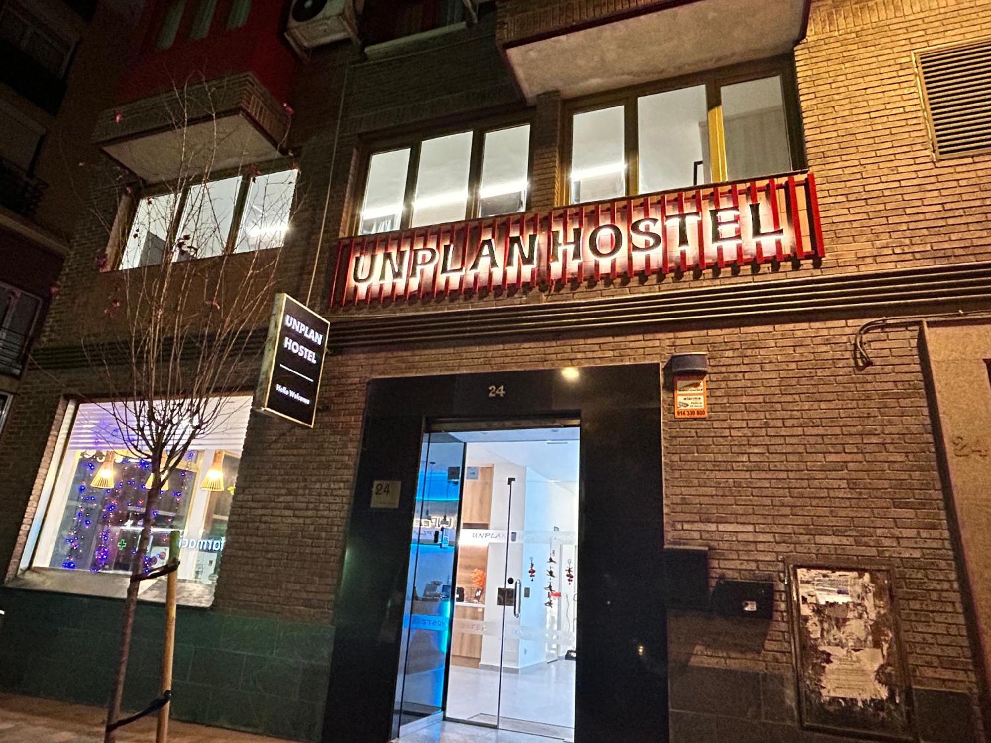 Unplan Hostel Madrid Dış mekan fotoğraf
